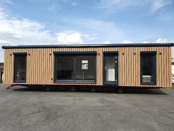 Casa móvil de 2 dormitorios (10 x 4 m)
