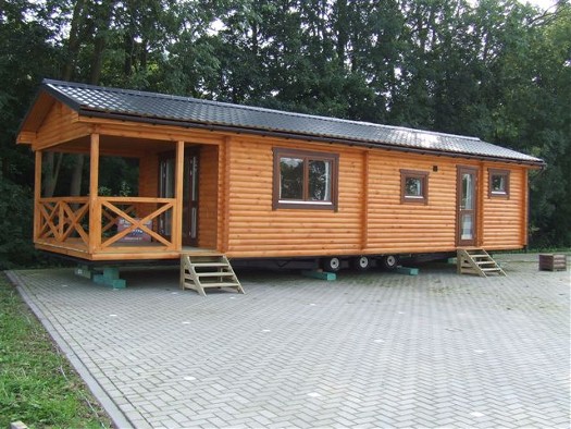 Casa móvil de madera de 45 m²